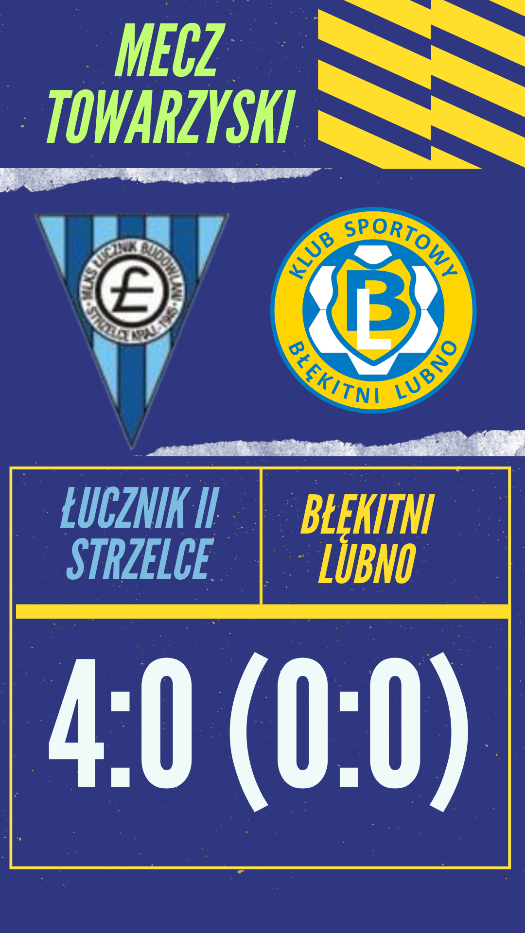 TRZECI SPARING ZA NAMI